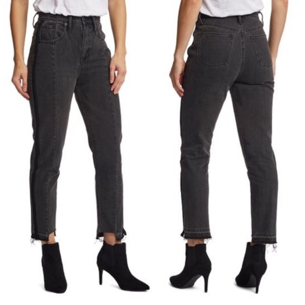 Juicy Couture Black Label Distressed Black Jeans